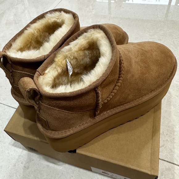 Ugg Classic Ultra Mini Boots Platform - Picture 1 of 6